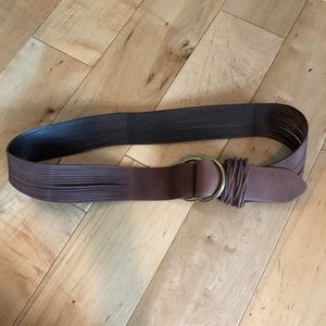 Anthropologie Leather Belt M/L Brand New